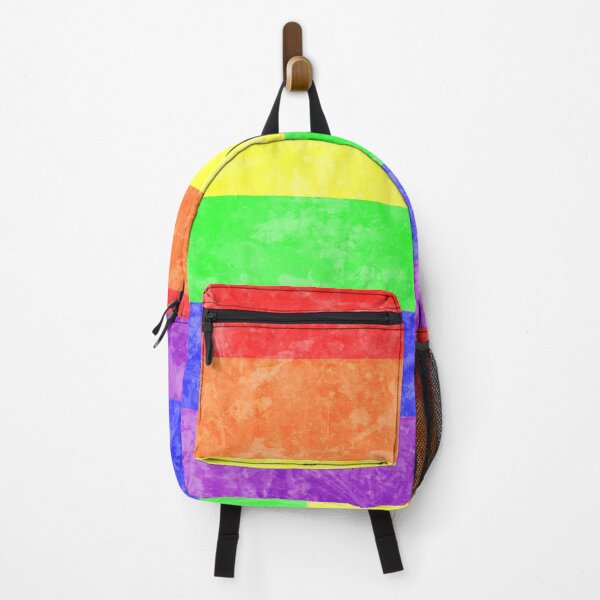 Item preview, Distressed Gay Pride Rainbow Flag designed and sold by williamcuccio.