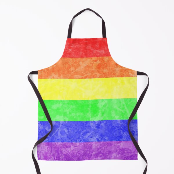 Item preview, Distressed Gay Pride Rainbow Flag designed and sold by williamcuccio.