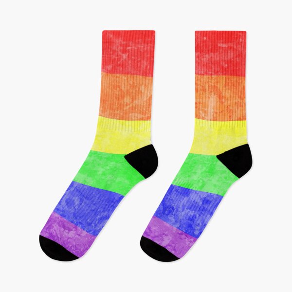 Item preview, Distressed Gay Pride Rainbow Flag designed and sold by williamcuccio.