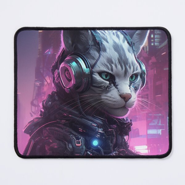 Item preview, A Cyberpunk Cat's Tale designed and sold by veldabarrel56.