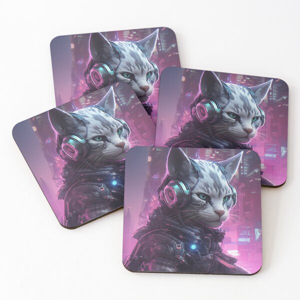 Item preview, A Cyberpunk Cat's Tale designed and sold by veldabarrel56.