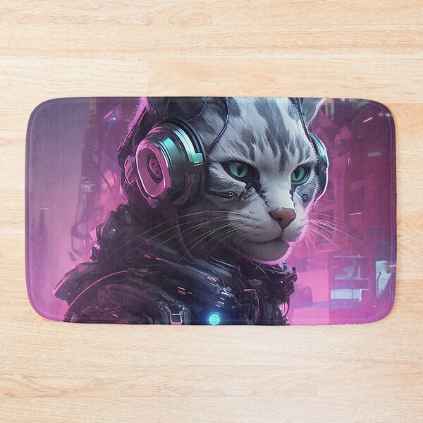 Item preview, A Cyberpunk Cat's Tale designed and sold by veldabarrel56.