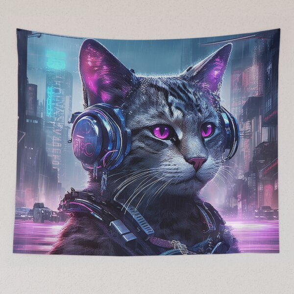 Item preview, Cyber-Cat Revolution designed and sold by veldabarrel56.