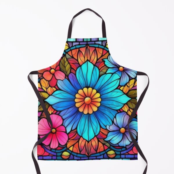Item preview, Floral Symphony: A Harmonic Artistic Journey Through Stained Glass designed and sold by RetroRevivals.