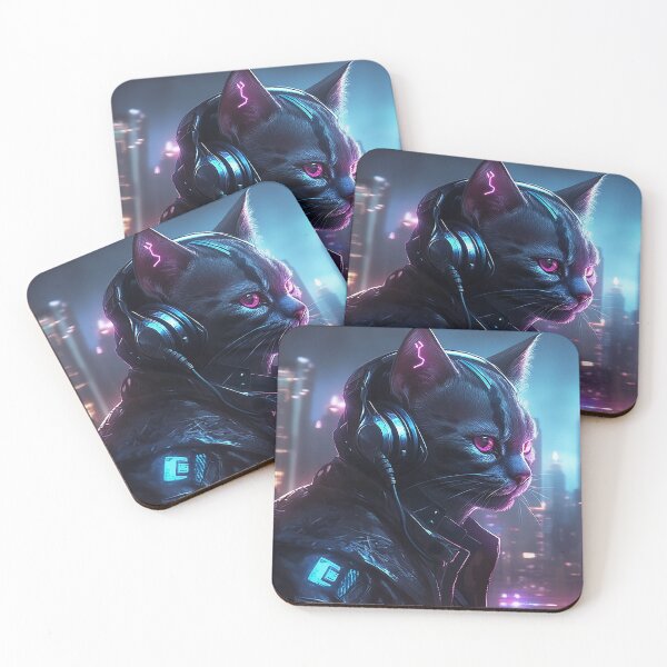 Item preview, Cats of the Neon designed and sold by veldabarrel56.