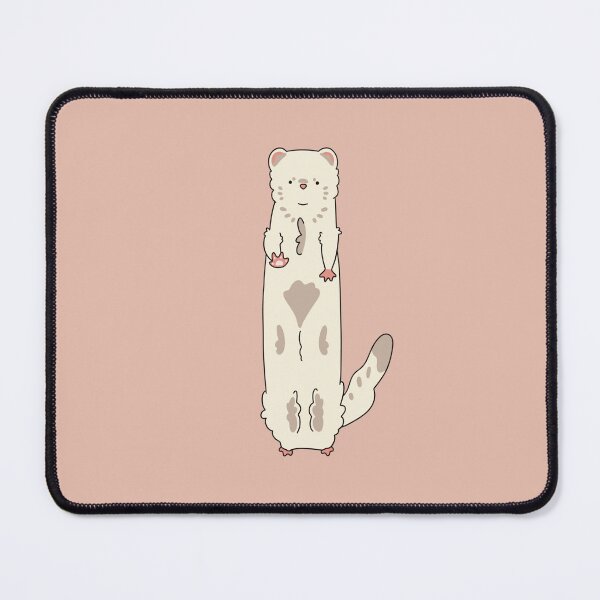 Item preview, cute ferret designed and sold by veekachoo.
