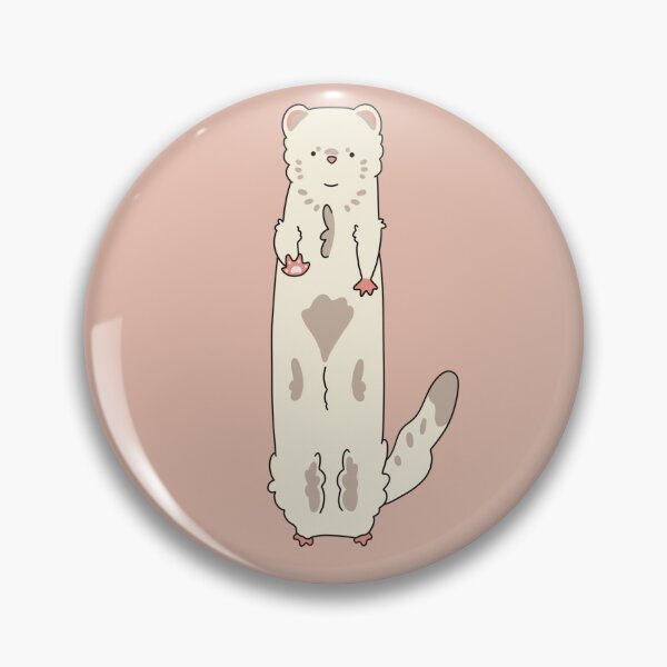 Item preview, cute ferret designed and sold by veekachoo.