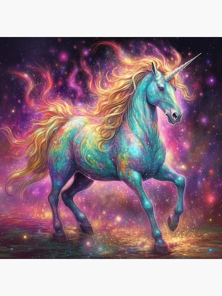 Magical Mystical Glitter Unicorn Poster for Sale by LostSolace
