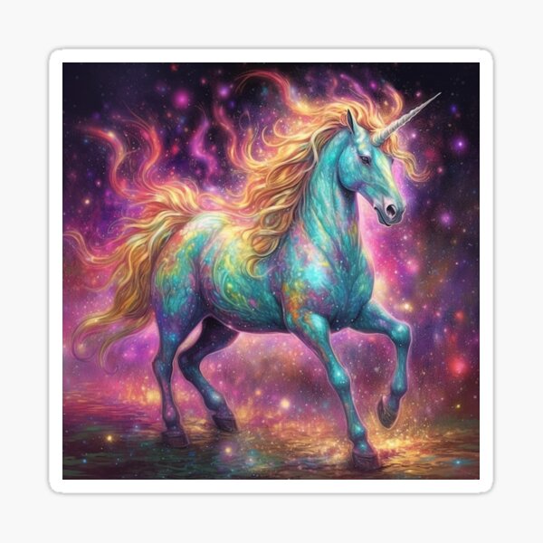 Magical Mystical Glitter Unicorn