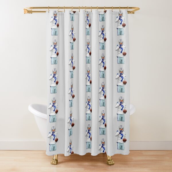 Dak Prescott White Shower Curtain