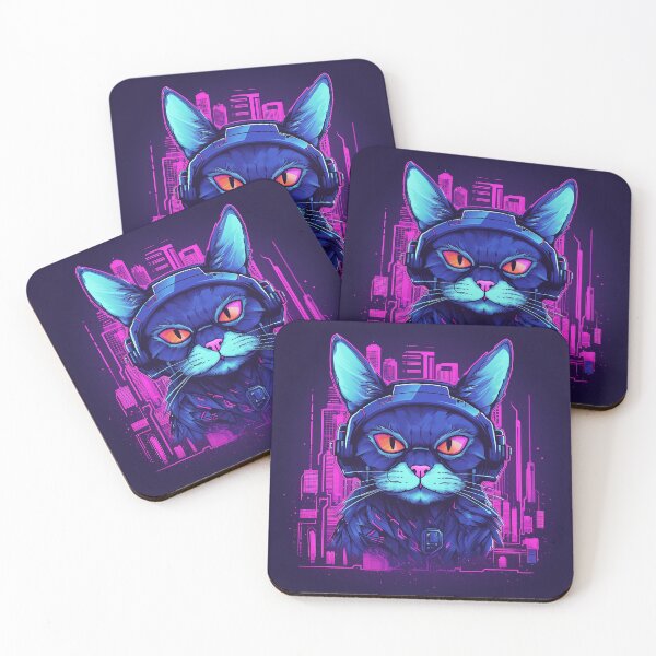 Item preview, Cats Hack the Future designed and sold by meganstiferson.