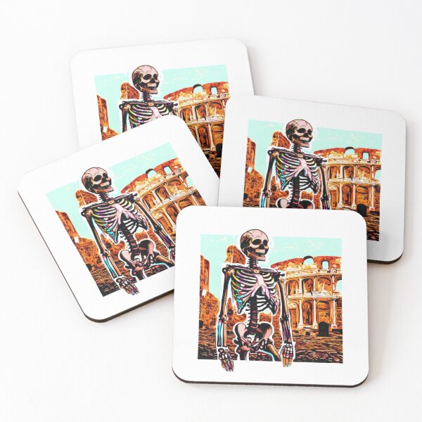 Item preview, Halloween Traveler - Rome Skeleton designed and sold by pocketart2023.