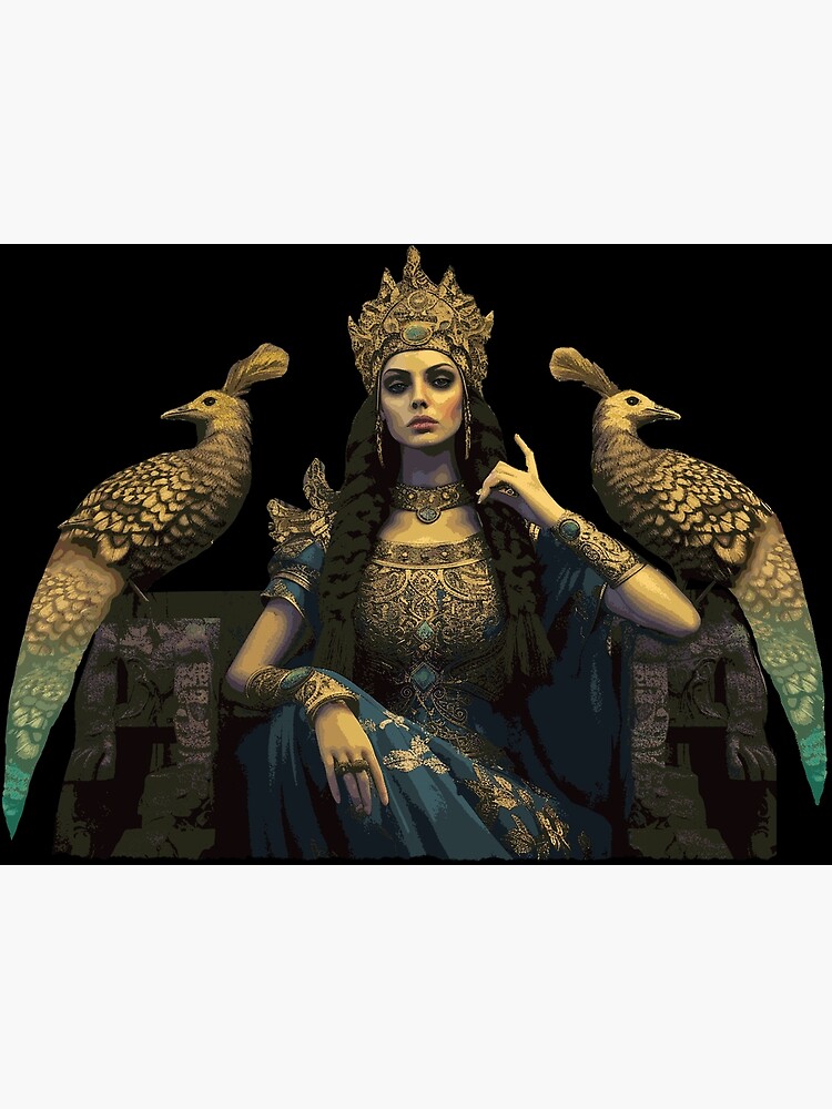 Hera, the Queen of all the Gods Sticker for Sale by nzanzuh