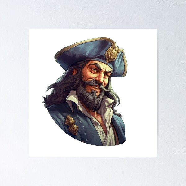 D&D giff captain Sticker for Sale by TellezStickers