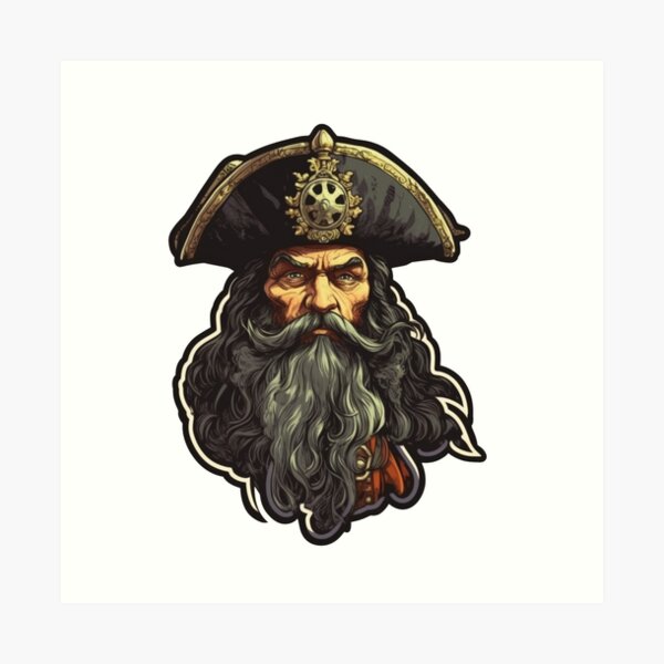 D&D giff captain Sticker for Sale by TellezStickers