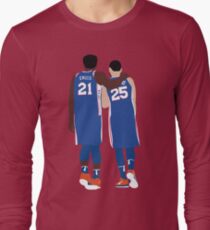 Ben Simmons und Joel Embiid Langarmshirt