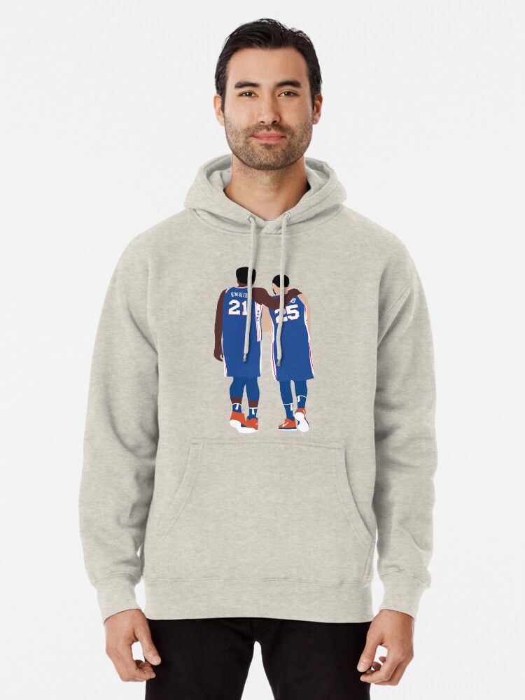 76ers short sleeve hoodie