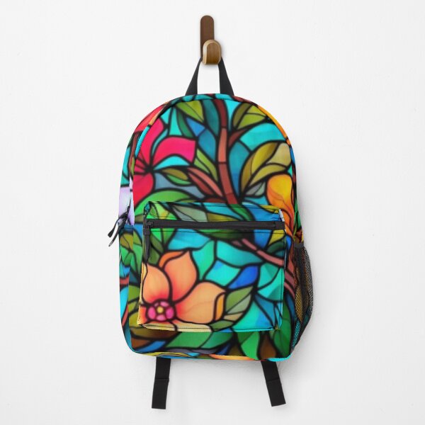 Item preview, Blossoming Masterpieces: An Artistic Journey through Floral Stained Glass designed and sold by RetroRevivals.