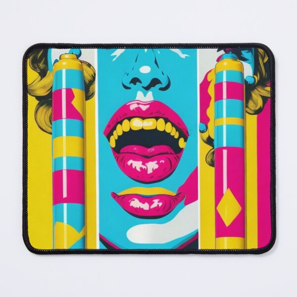 Item preview, Pop Style in the Mirror: Vibrant Makeup Inspired by Art designed and sold by CreativoLoco.