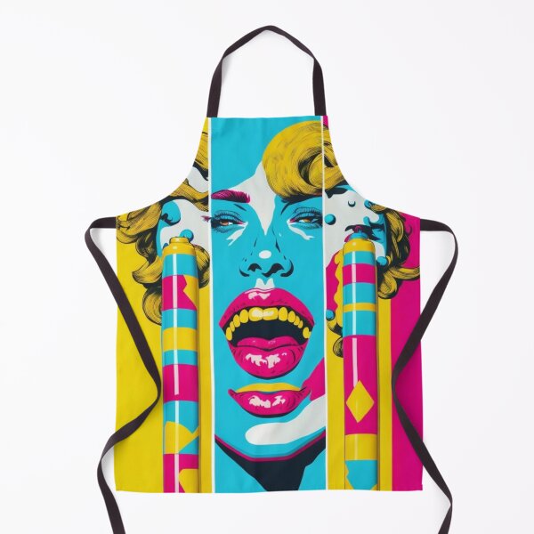 Item preview, Pop Style in the Mirror: Vibrant Makeup Inspired by Art designed and sold by CreativoLoco.