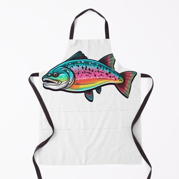 Item preview, I Troutly Love Rainbow Trout Fishing - Vintage Fly Fisherman designed and sold by Cedinho.