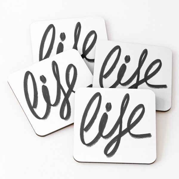 Item preview, Life Typographic Calligraphic Hand Drawn Quote Design  designed and sold by Muhammad  Toqeer.