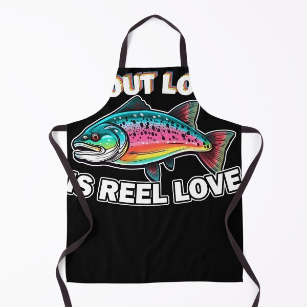 Item preview, Trout Love is Reel Love - Vintage-Inspired Fly Fishing Gear designed and sold by Cedinho.