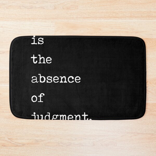 Item preview, Love is the absence of judgment - Dalai Lama Quote - Literature - Typewriter Print - Black designed and sold by Studio Grafiikka.