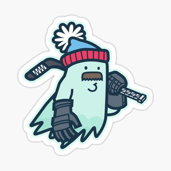 Da Chicago Hockey Ghost Sticker