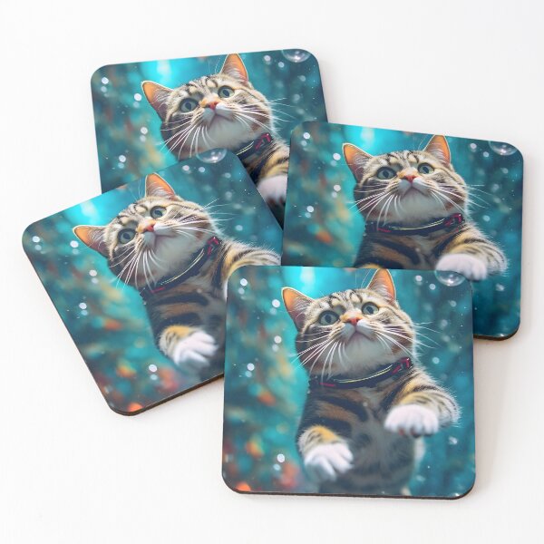 Item preview, Cosmic Whiskers, Astronaut cat. designed and sold by im9creative.