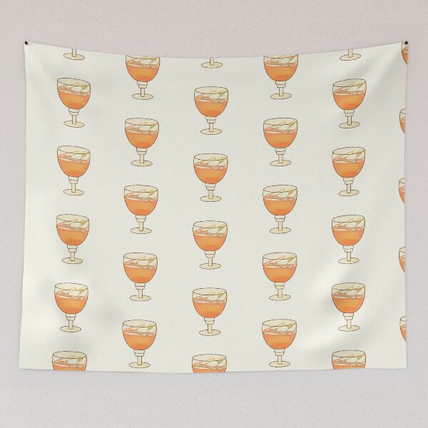 Item preview, Classy orange juice sticker designed and sold by DozyJov.