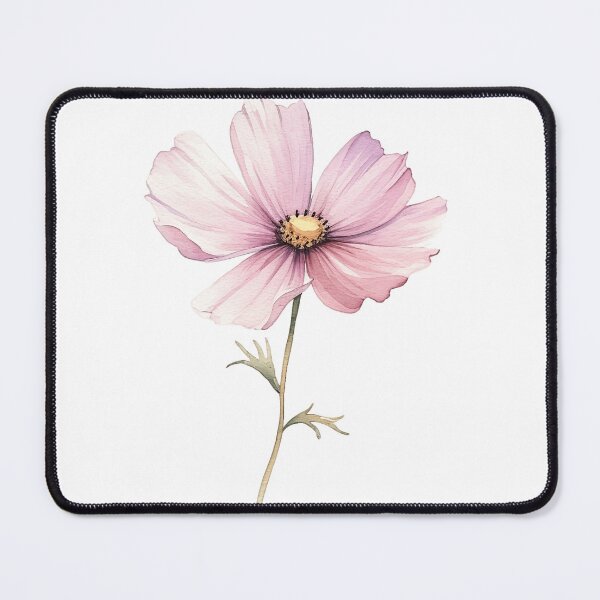 Item preview, Watercolor Cosmos Flower designed and sold by supersassafras.