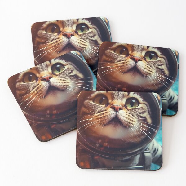 Item preview, Cosmic Whiskers, Astronaut cat. designed and sold by im9creative.