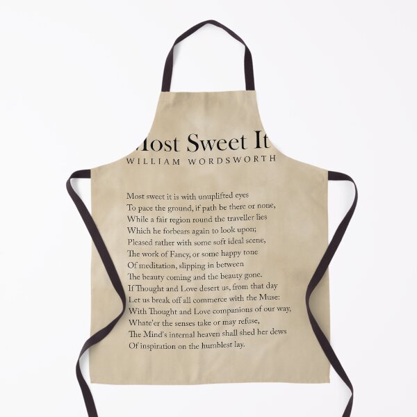 Item preview, Most Sweet It Is - William Wordsworth Poem - Literature - Typography Print 1 - Vintage designed and sold by Studio Grafiikka.