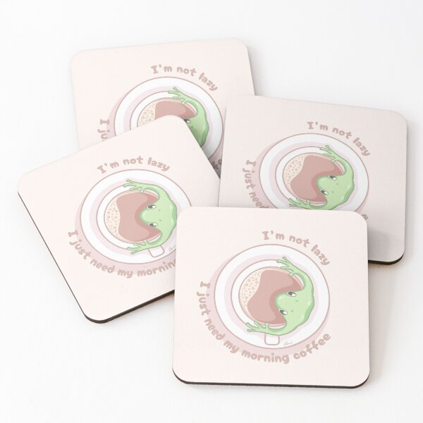 Item preview, Anime Aesthetic White-lipped Tree Frog In A Cup Of Coffee designed and sold by anacecilia.