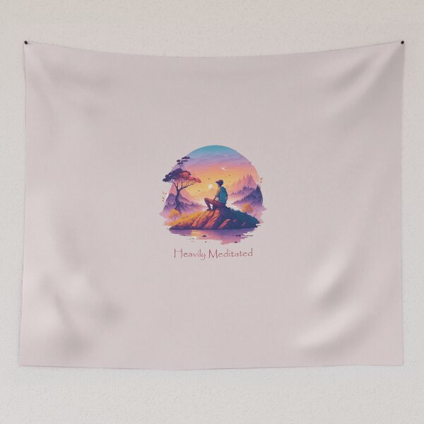 Item preview, Heavily Meditated: Serenity at Sunset designed and sold by InspirationElli.