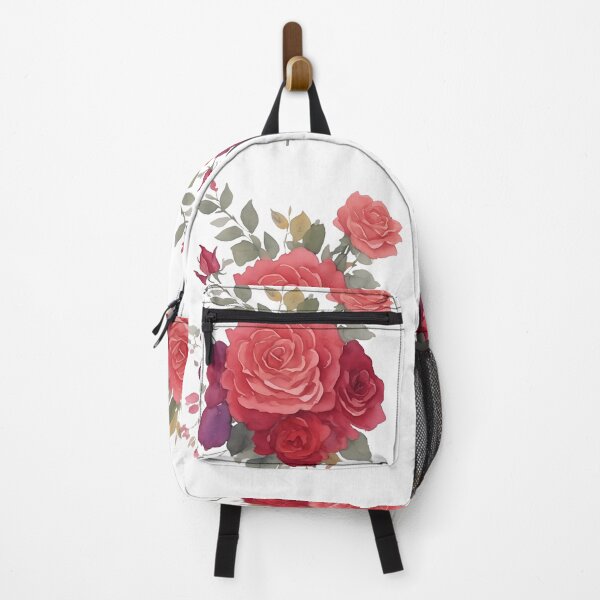 Item preview, Burgundy roses bouquet watercolor style. designed and sold by Jayjaynaenae.