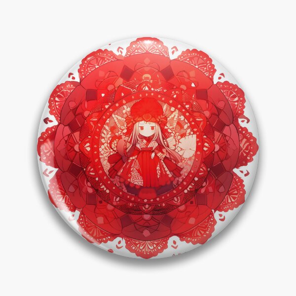 Item preview, Dolly girl in red mandala designed and sold by Newborninfant.