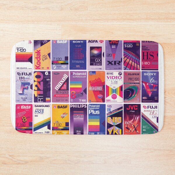 Item preview, 80's VHS Covers, Retro Nostalgic Movies, Vintage Design, Print Display designed and sold by Ekkswai.
