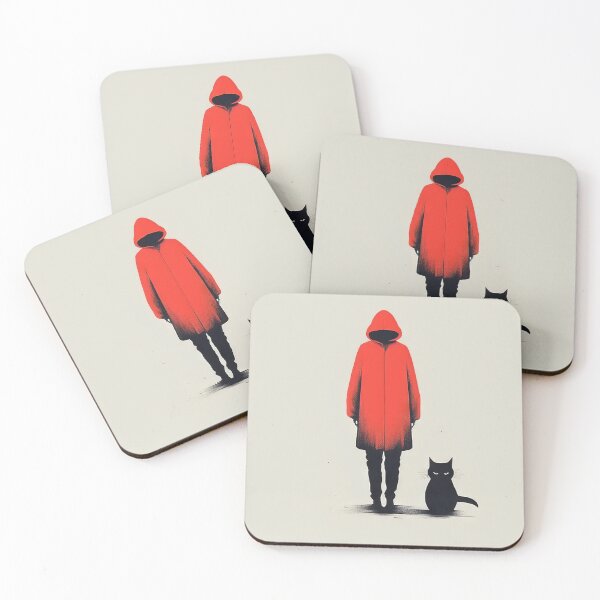 Item preview, Minimalist Cats: Aesthetic of Dark Humor designed and sold by Piotrek0001.