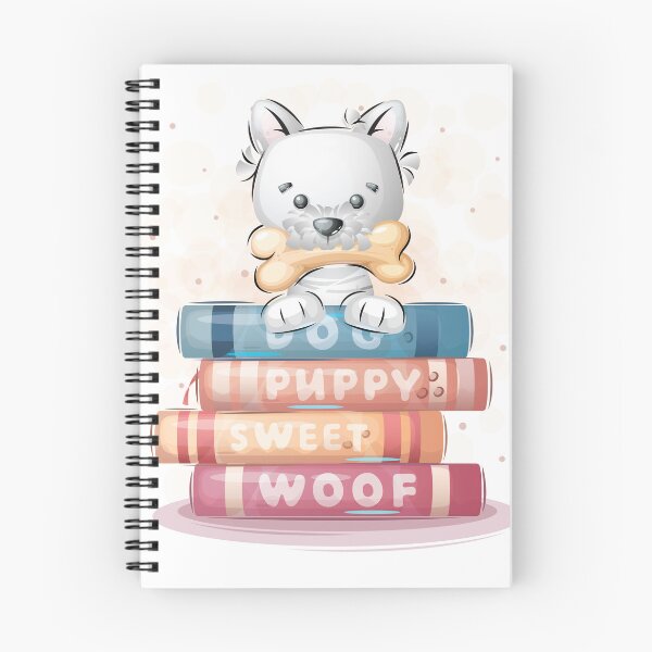 Item preview, Puppy Training in watercolor, hand drawn image designed and sold by PuppyCharacterD.
