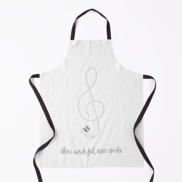 Item preview, Where words fail, music speaks. designed and sold by Beerokrata.