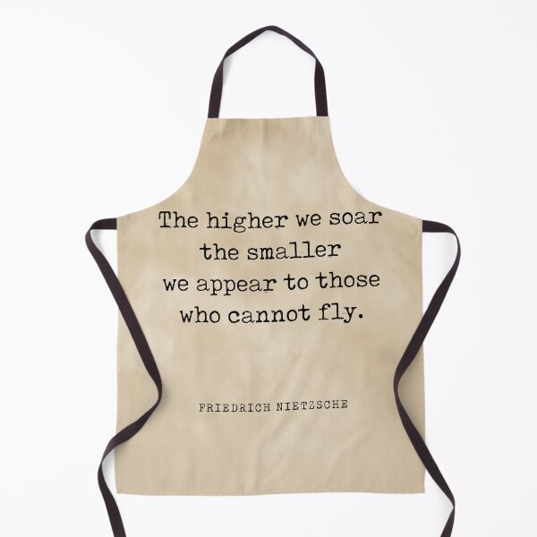 Item preview, The higher we soar - Friedrich Nietzsche Quote - Literature - Typewriter Print - Vintage designed and sold by Studio Grafiikka.