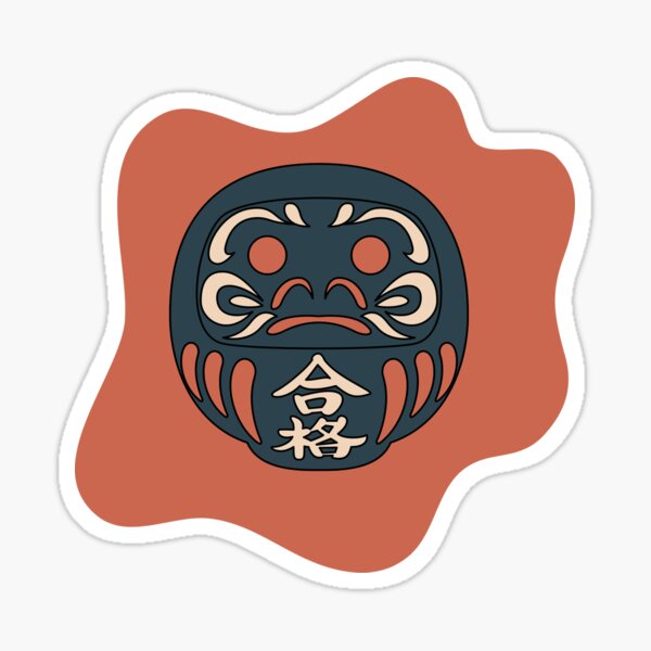 Daruma Stickers for Sale