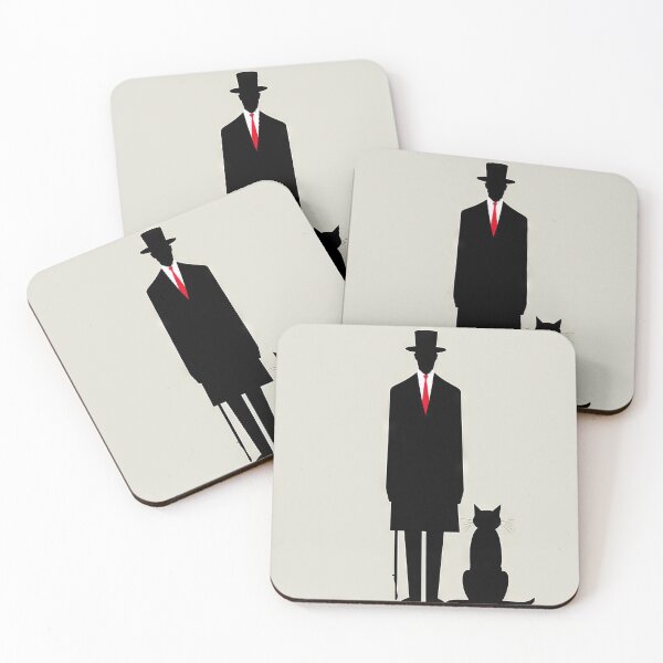 Item preview, Minimalist Cats: Aesthetic of Dark Humor designed and sold by Piotrek0001.
