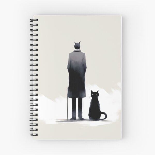 Item preview, Minimalist Cats: Aesthetic of Dark Humor designed and sold by Piotrek0001.