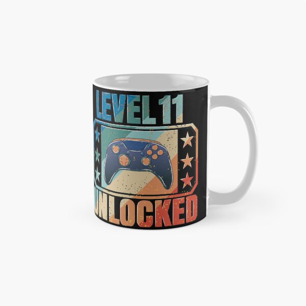 Item preview, Level 11 Unlocked: The design of gamers who celebrate their birthday designed and sold by Kraker-Inc.