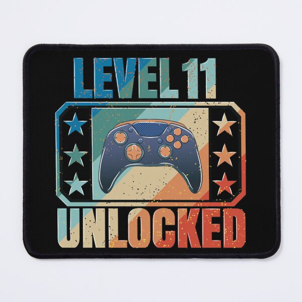 Item preview, Level 11 Unlocked: The design of gamers who celebrate their birthday designed and sold by Kraker-Inc.