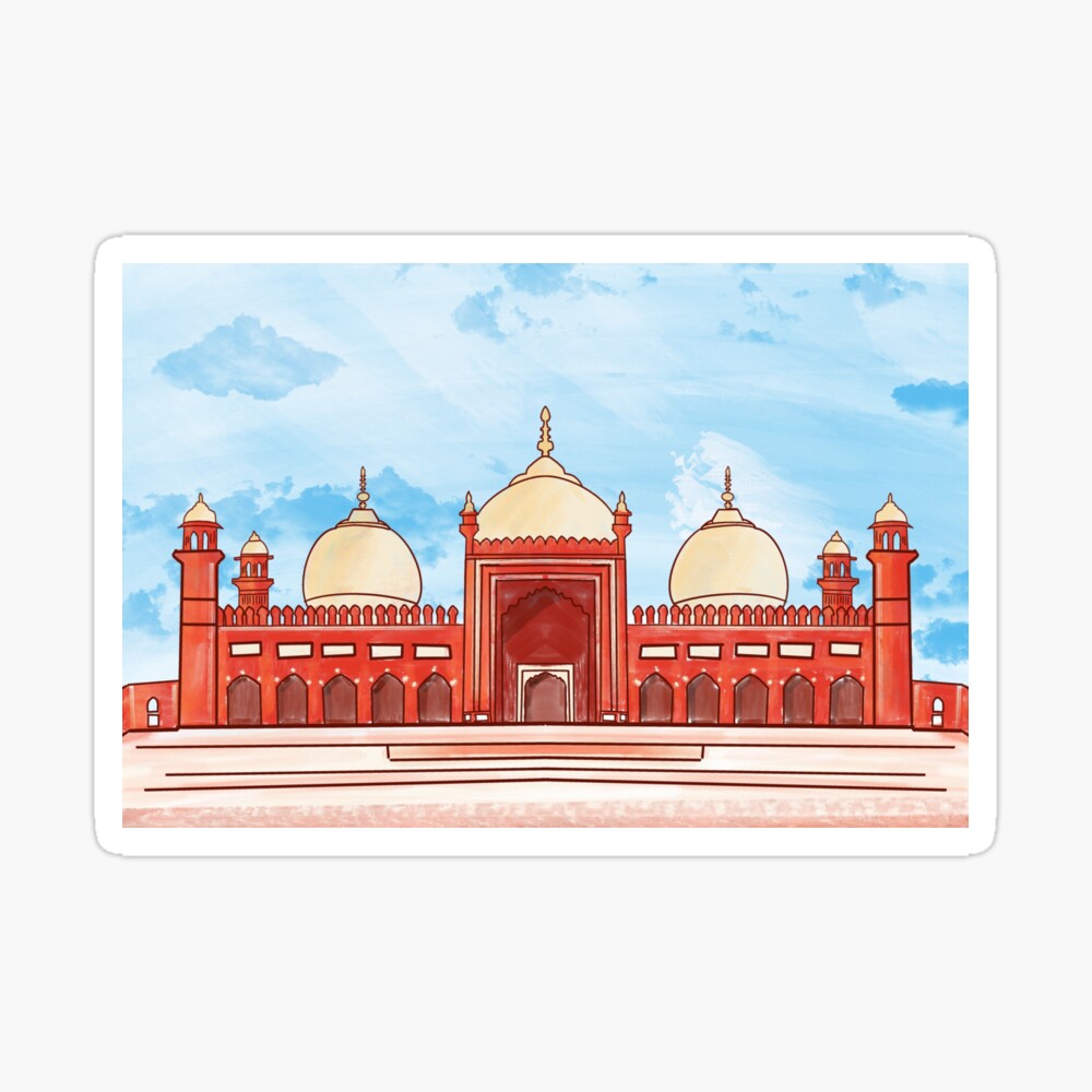 a mosque with gold and blue color, illustration, ramdan, background,  generative ai Stock Illustration | Adobe Stock
