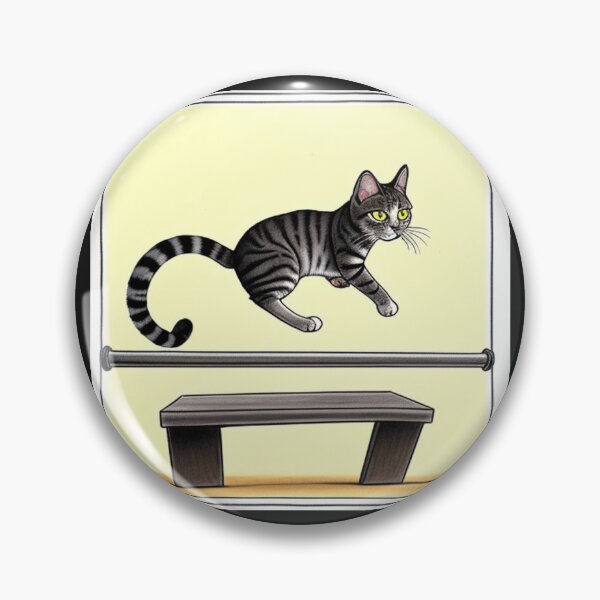 Item preview, Cat doing the high jump designed and sold by cesavision.